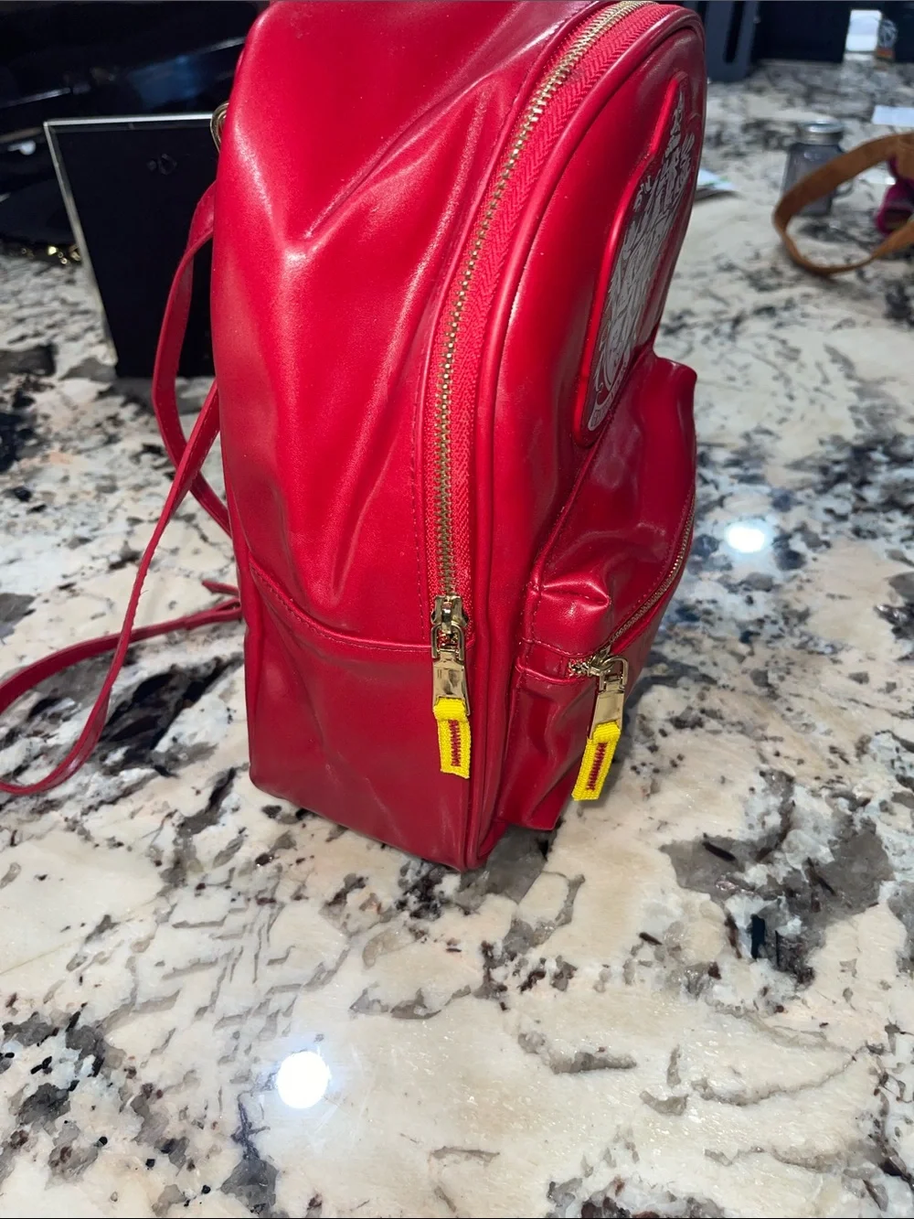 Gryffindor Red Mini Backpack with Gold Accents & 8” Action Figure